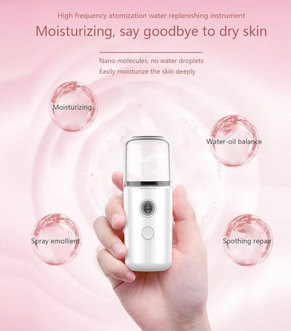 Portable Nano Facial Mister/Mini Air Humidifier